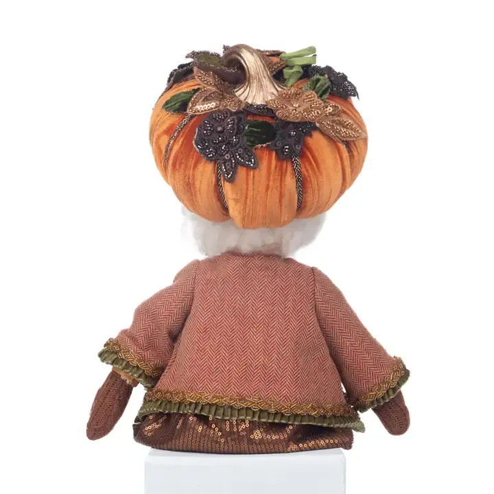 Harvest Pumpkin Hat Ledge Sitter By: Katherine's Collection *SHIPS WITHIN 10 DAYS*