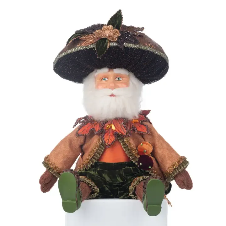 Harvest Mushroom Hat Ledge Sitter By: Katherine's Collection *SHIPS WITHIN 10 DAYS*