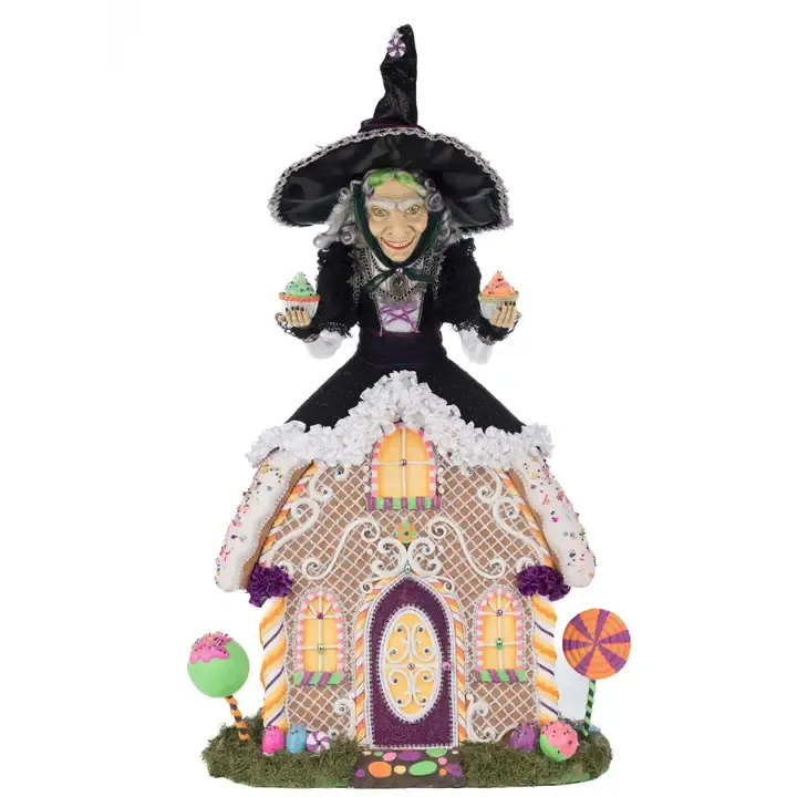 Ginger House Witch By: Katherine's Collection *SHIPS WITHIN 10 DAYS*