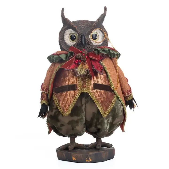 Forrest Wilder Owl Tabletop By: Katherine's Collection *SHIPS WITHIN 10 DAYS*