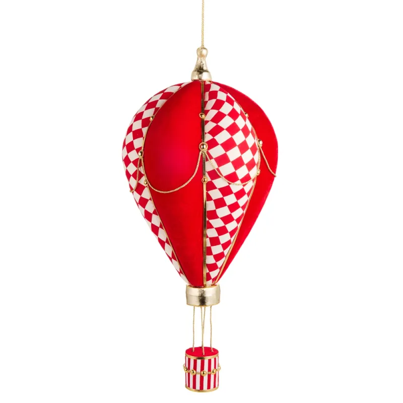 24" Foam Hot Air Balloon Christmas Decor NEW 2026