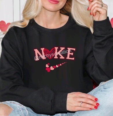 Scribble Heart Sweatshirt