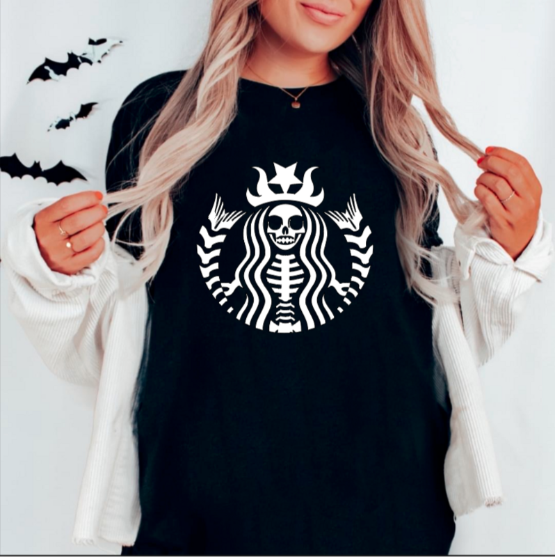 &quot;Spooky St@rbucks&quot; Sweatshirt