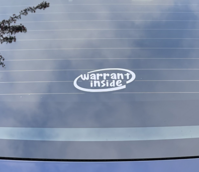 Warrant/NCO Car Decal