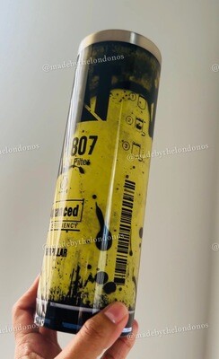 20oz CAT Oil Filter Skinny Tumbler