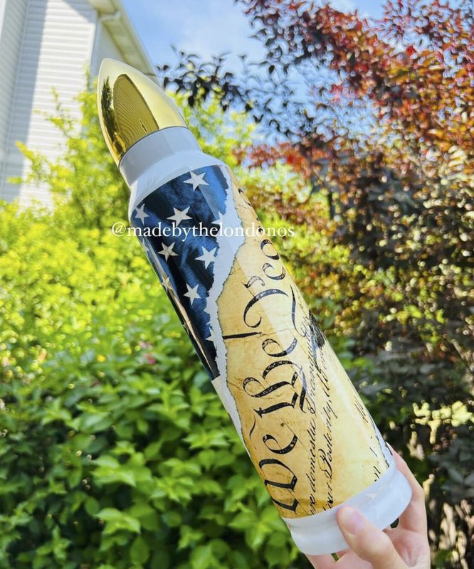 ​"WE THE PEOPLE" 32 oz Bullet Tumbler