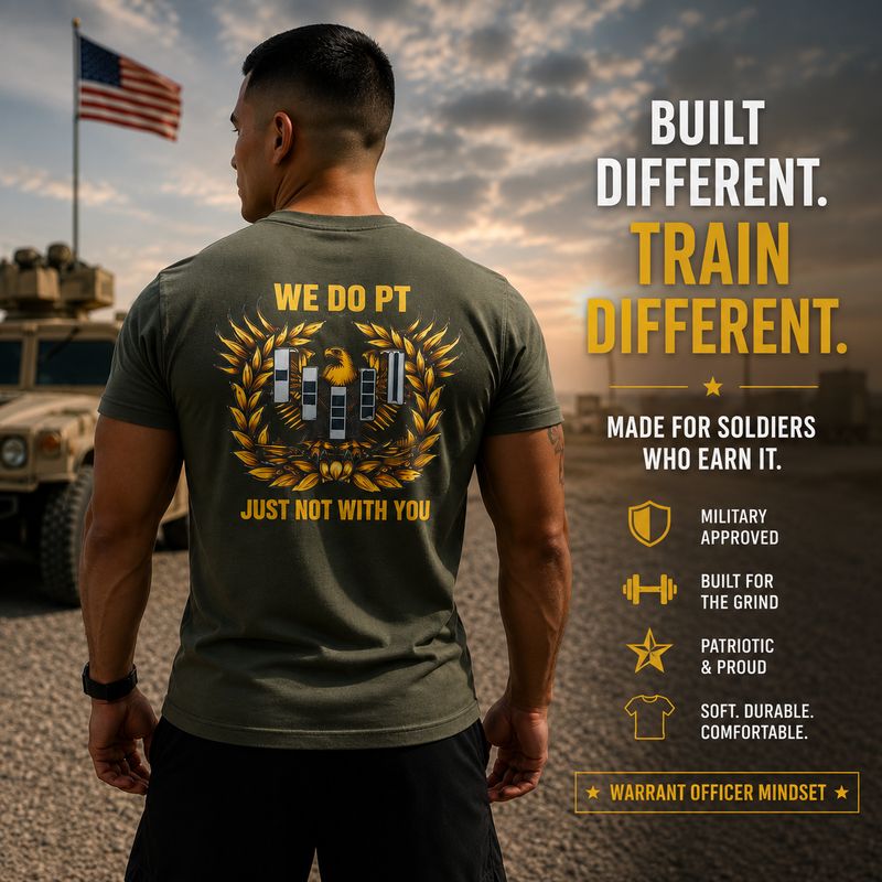 Warrant Officer PT shirt