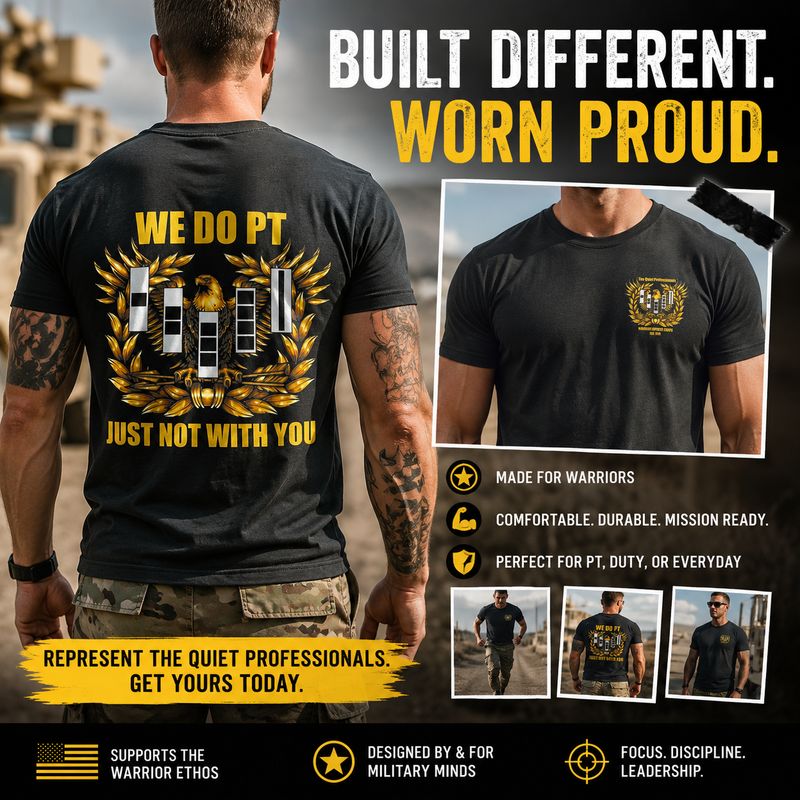 Warrant Officer PT shirt