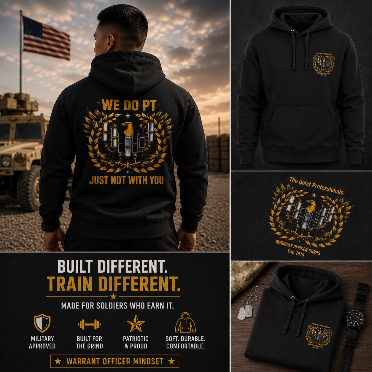 Warrant Officer PT hoodie
