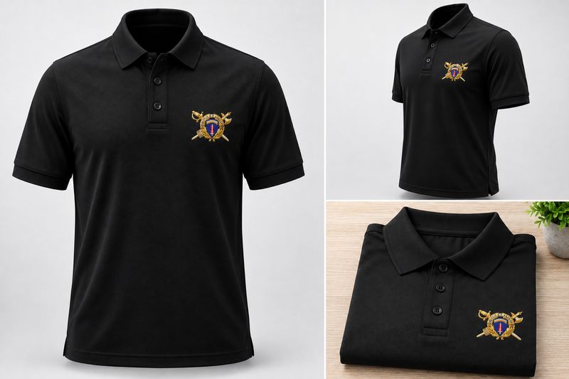 Unit Polo shirts- Black