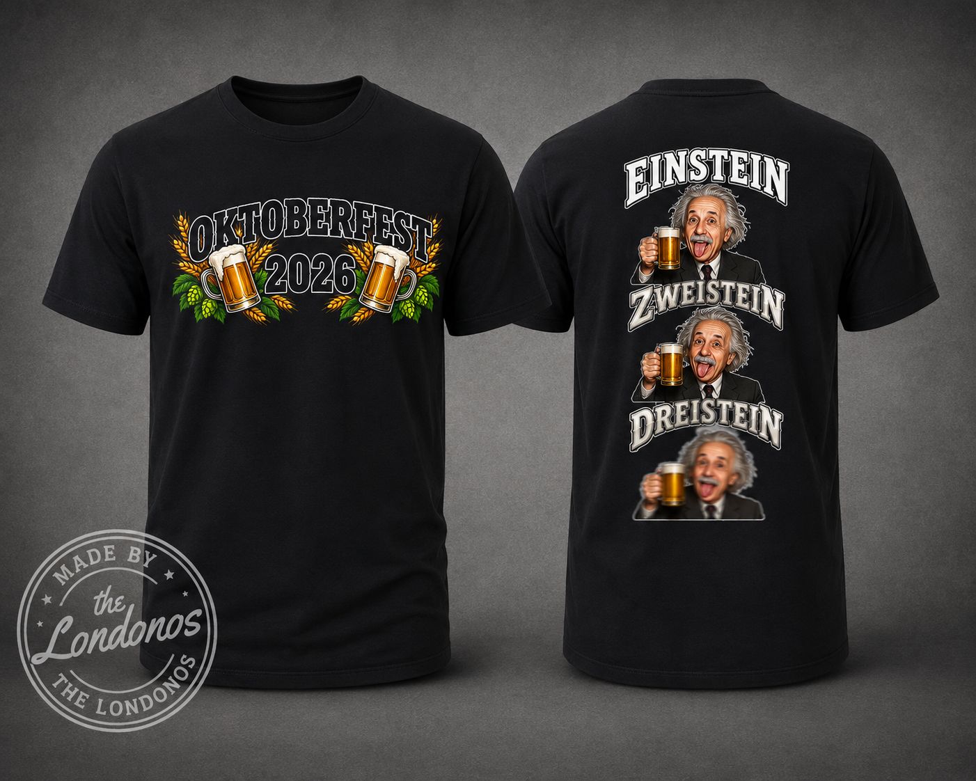 Oktoberfest 2026 Stein T-Shirt – 100% Cotton