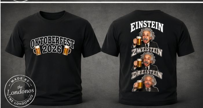 Oktoberfest 2026 Stein T-Shirt – 100% Cotton