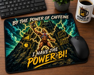 ⚡ Power BI Fueled by Caffeine™ 12 oz Coffee Mug