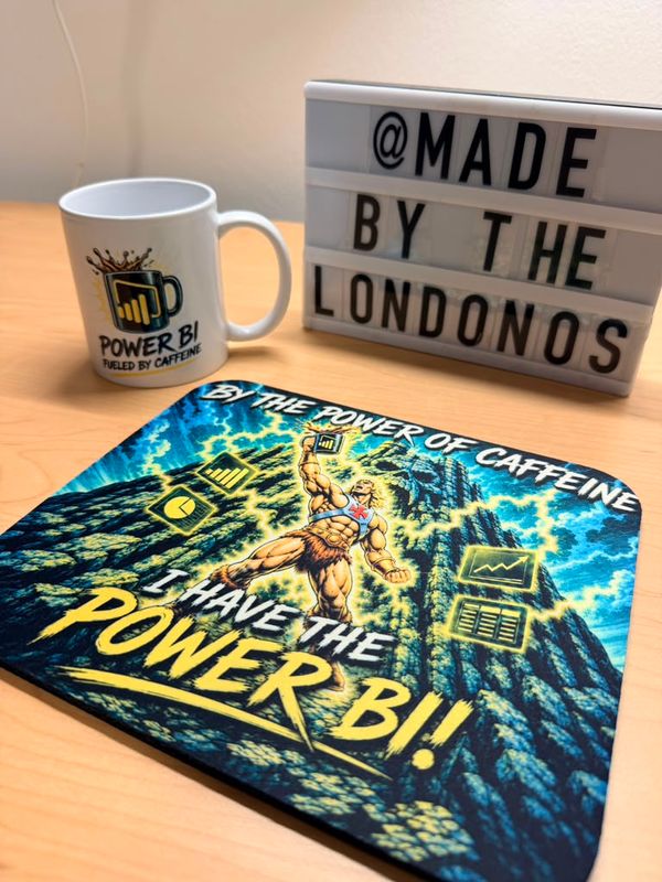 By the Power of Caffeine — I Have the Power BI! Mouse Pad