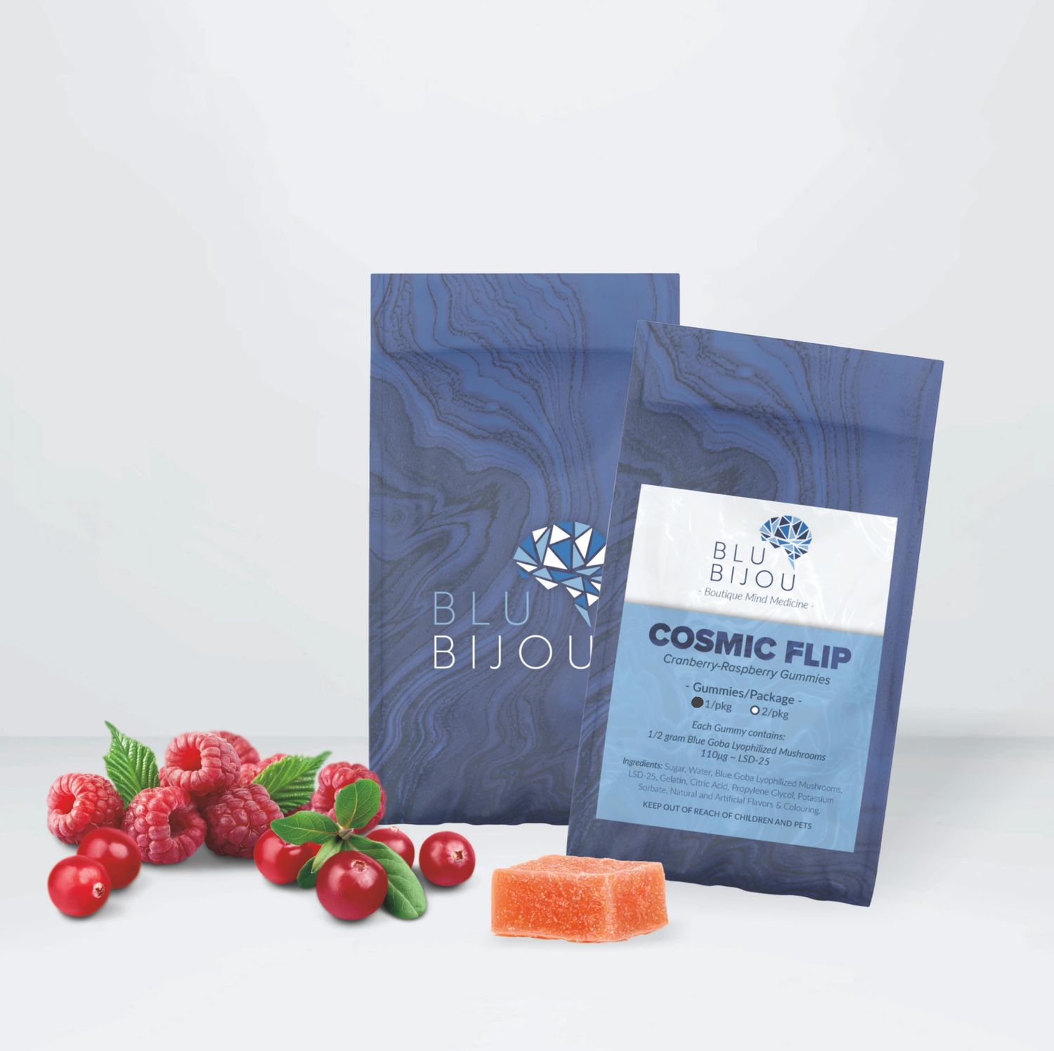 BLU BIJOU Cosmic Flip Gummies, Amount: 1 Gummy