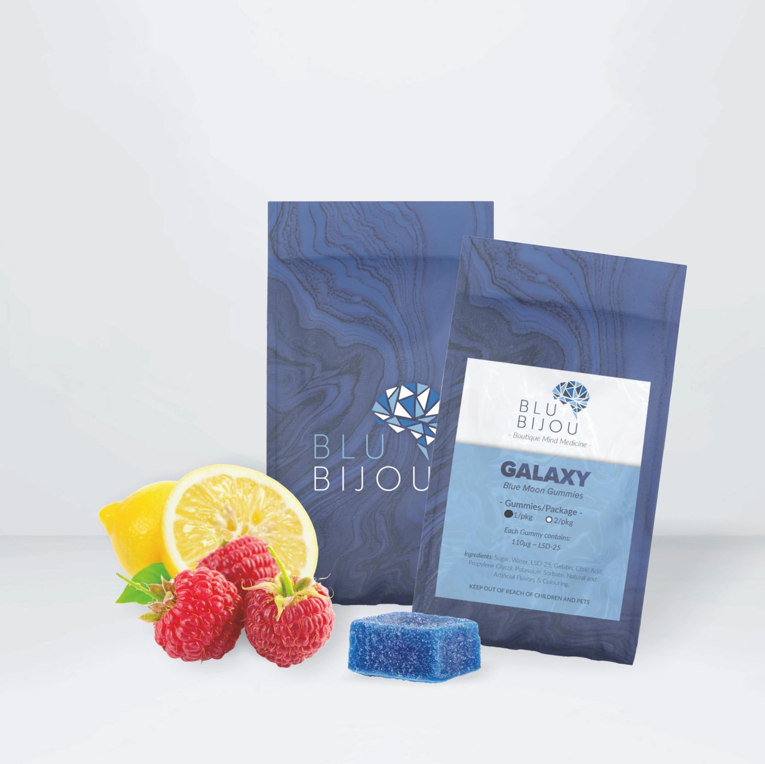 BLU BIJOU Galaxy LSD Gummies, Amount: 1 Gummy