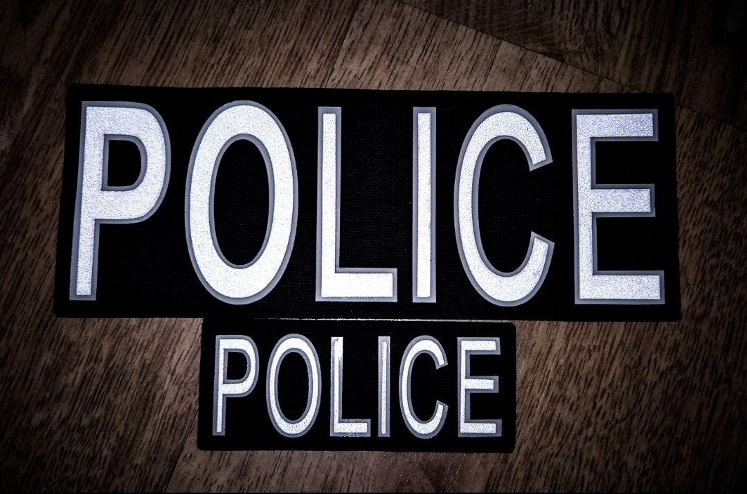 POLICE Panels Reflective and Glow set