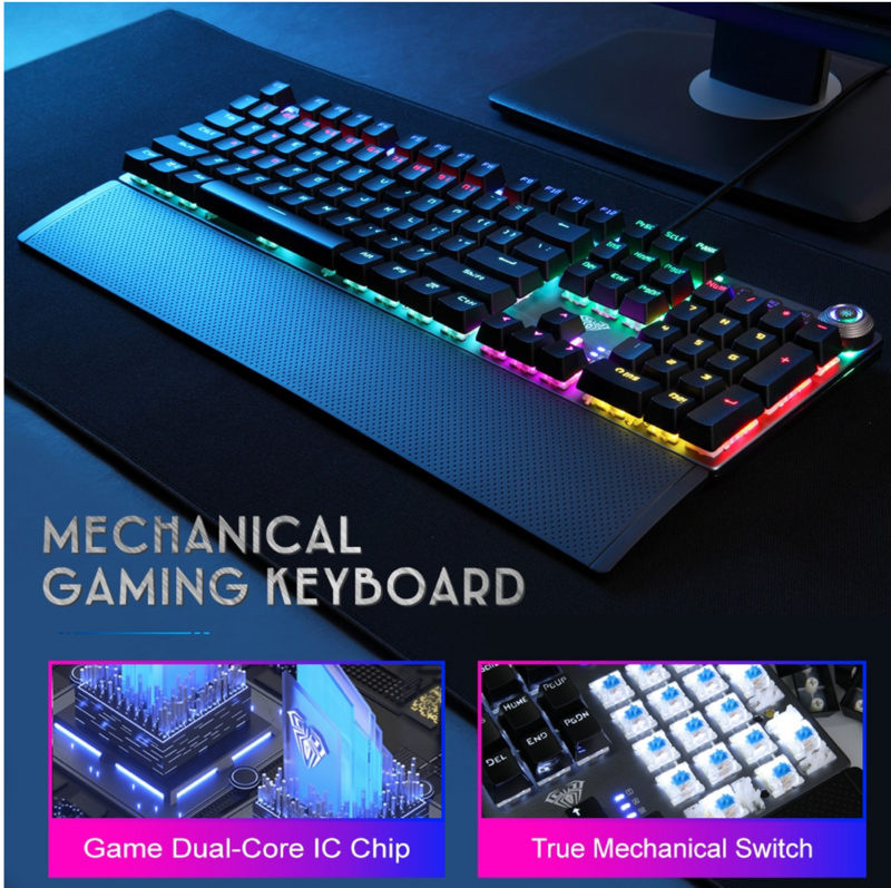 Mechanical Gaming Keyboard F2088