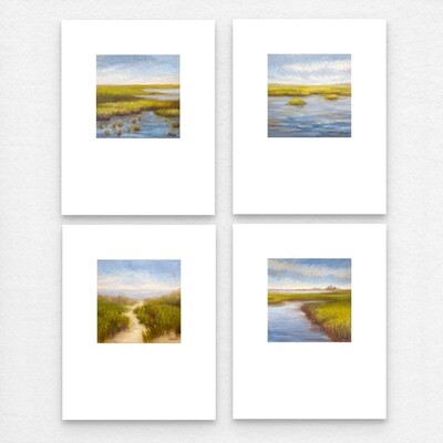 Morning Walk Series - All 4 Prints