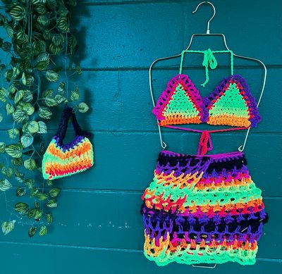 FLOWER RAVER HANDMADE CROCHET