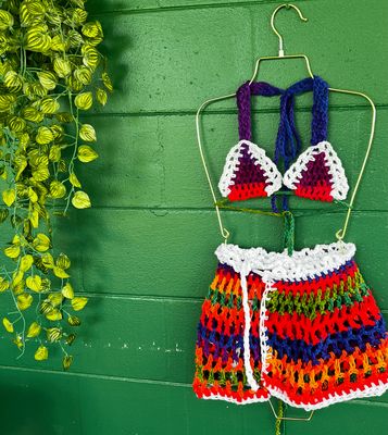 PARTY GIRL HANDMADE CROCHET