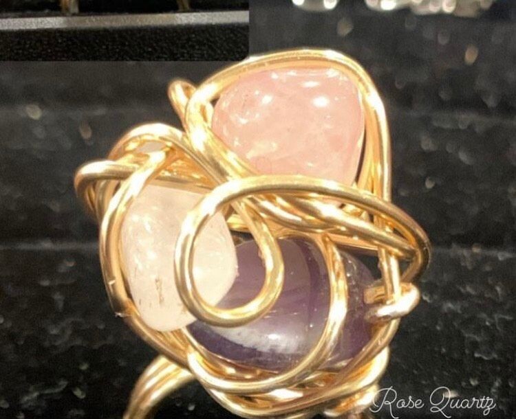 Cluster Stone Ring