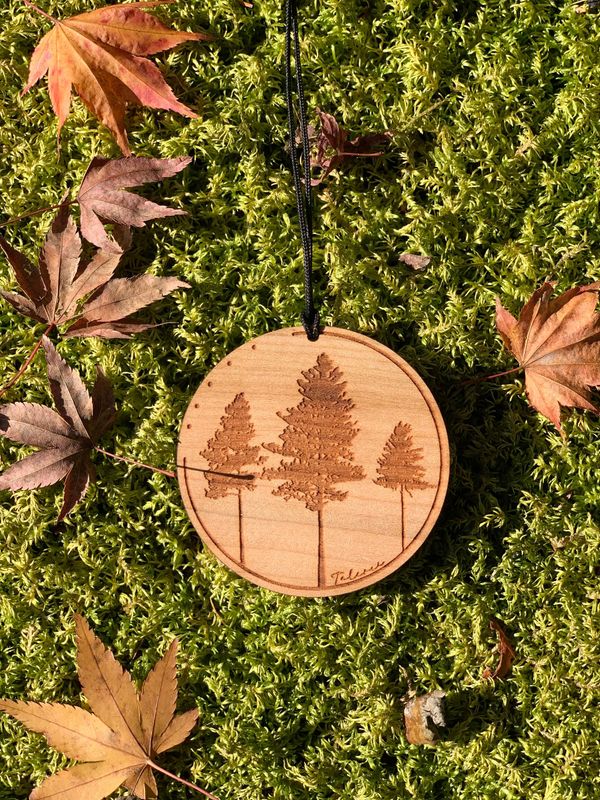 Logo beidseitig - Wald