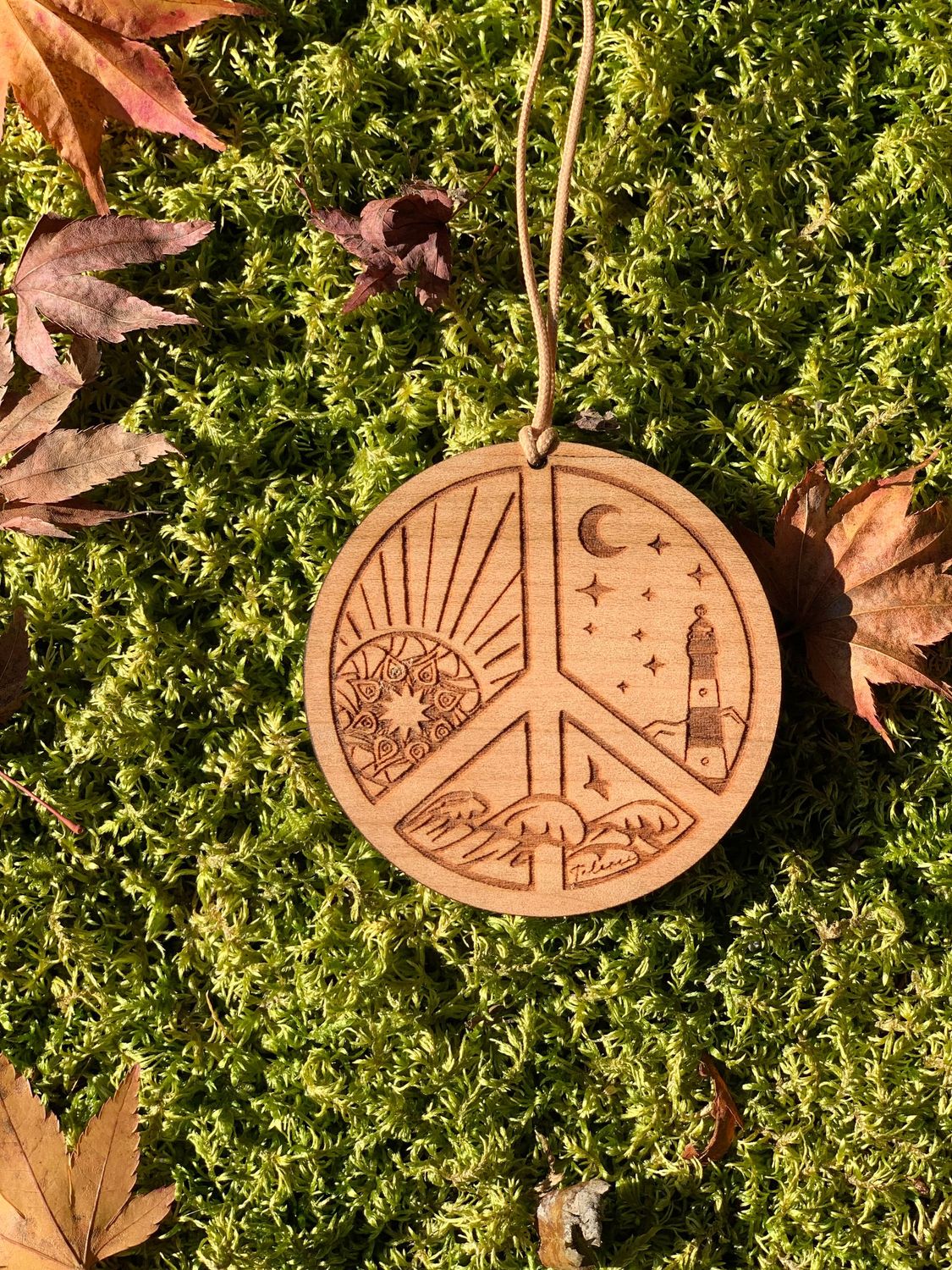 Logo beidseitig - Peace