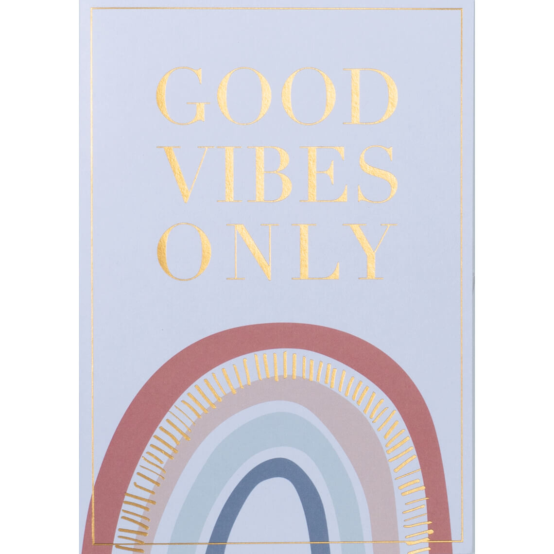 Postkarte mit Umschlag Good Vibes