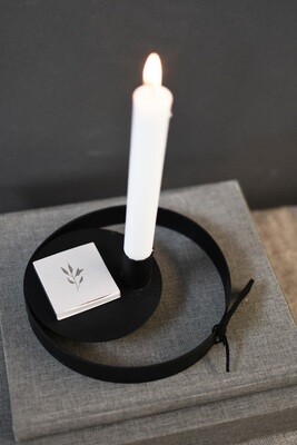 RINGAMÅLA Black candlestick