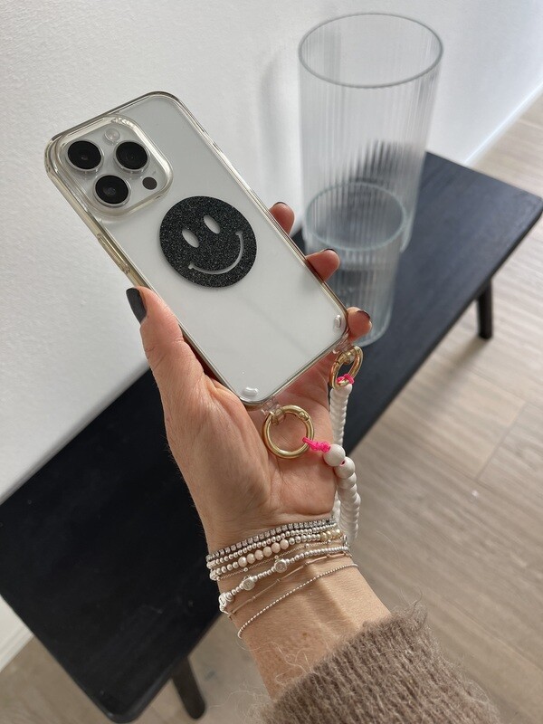 Aufkleber SMILEY GLITZER