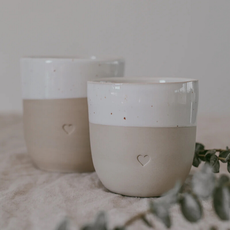 Kleiner Becher Herz