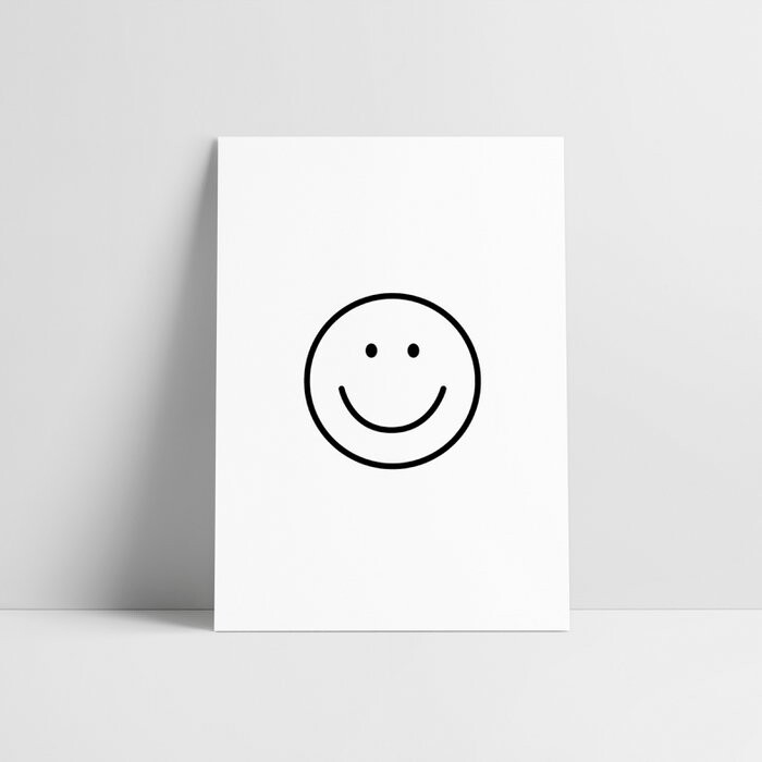 Smile / Postkarte