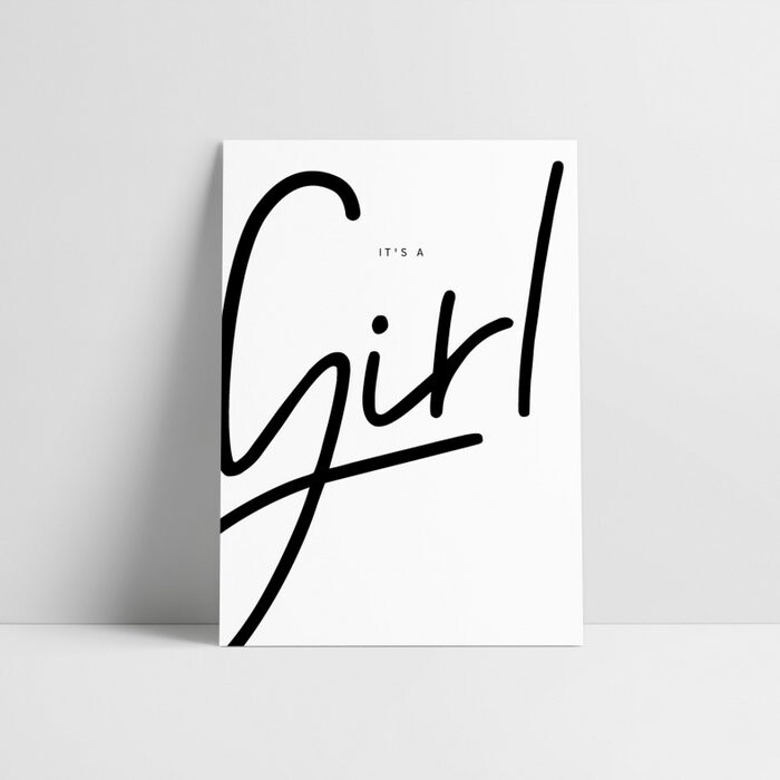 Girl / Postkarte
