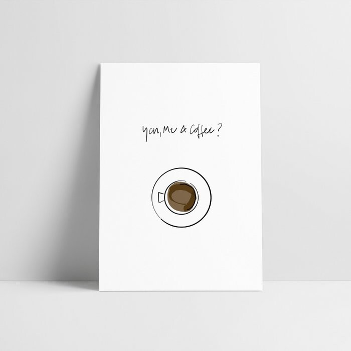Coffee / Postkarte