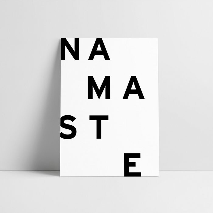 Namaste / Postkarte