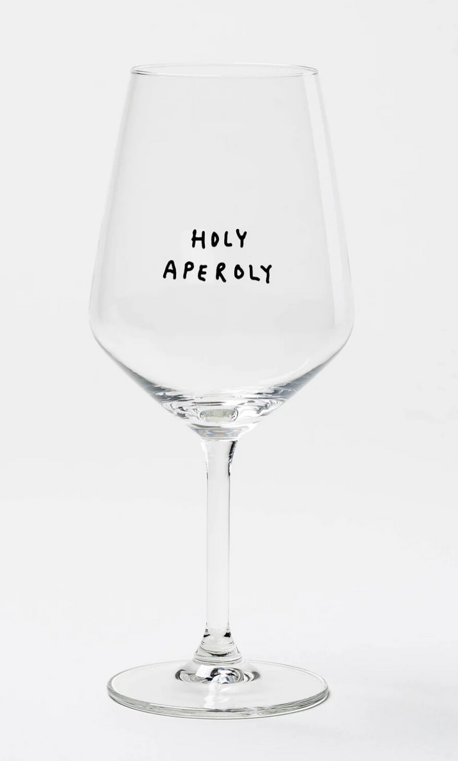 Weinglas &quot;Holy Aperoly&quot;