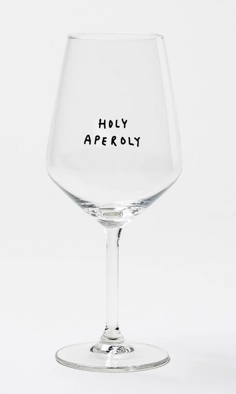 Weinglas &quot;Holy Aperoly&quot;