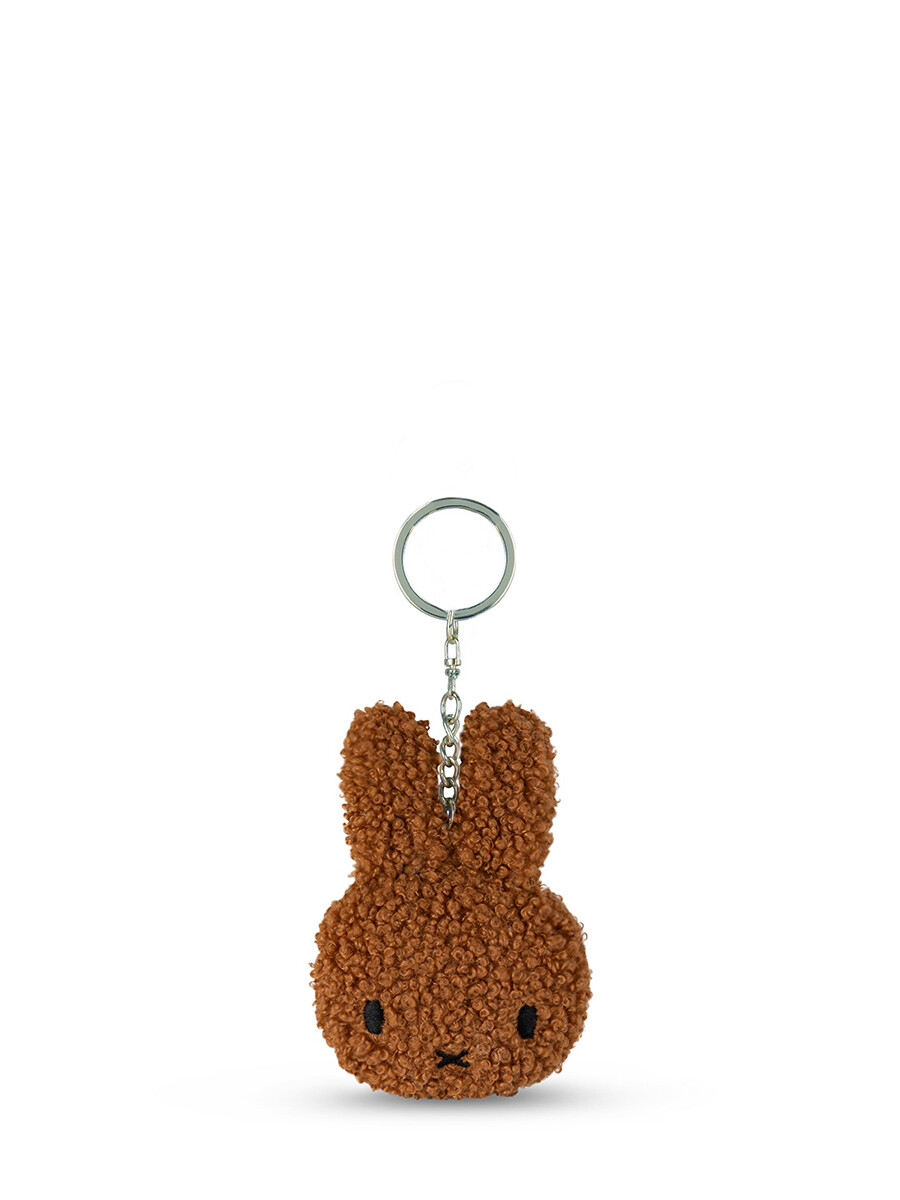 Miffy Flat Keychain ECO Tiny Teddy Cinnamon – 10 cm – 4″