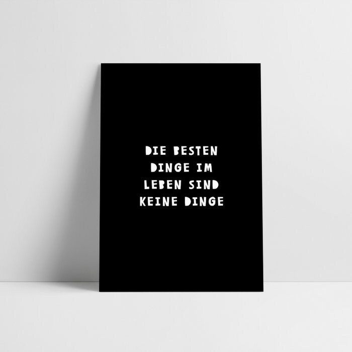 Dinge / Postkarte