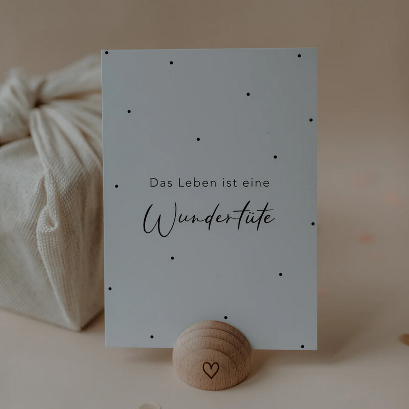 Spruchkarte Wundertüte