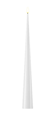 LED Kegelkerze D 5 X H 38 cm