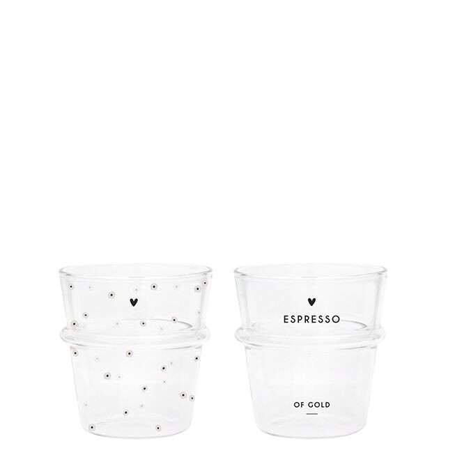 Bastion Collections Espresso Glas Daisy oder Espresso