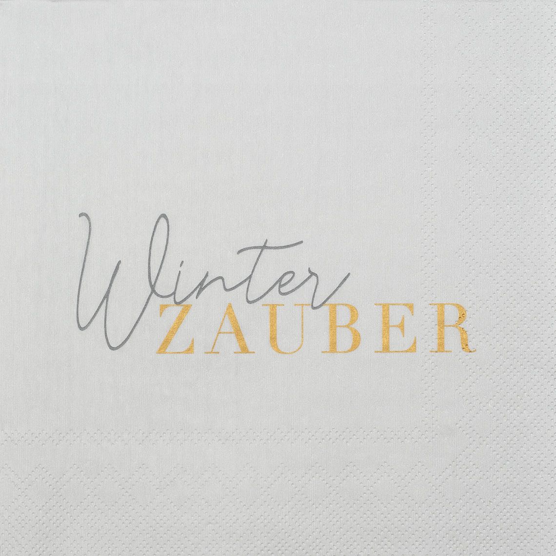 WEIHNACHTSSERVIETTEN &quot;WINTERZAUBER&quot;