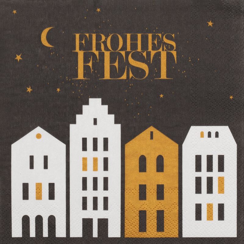 SERVIETTEN &quot;FROHES FEST&quot;