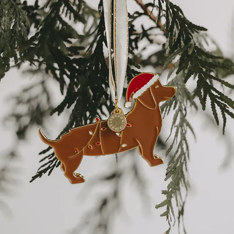 Baumschmuck Weihnachtsdackel