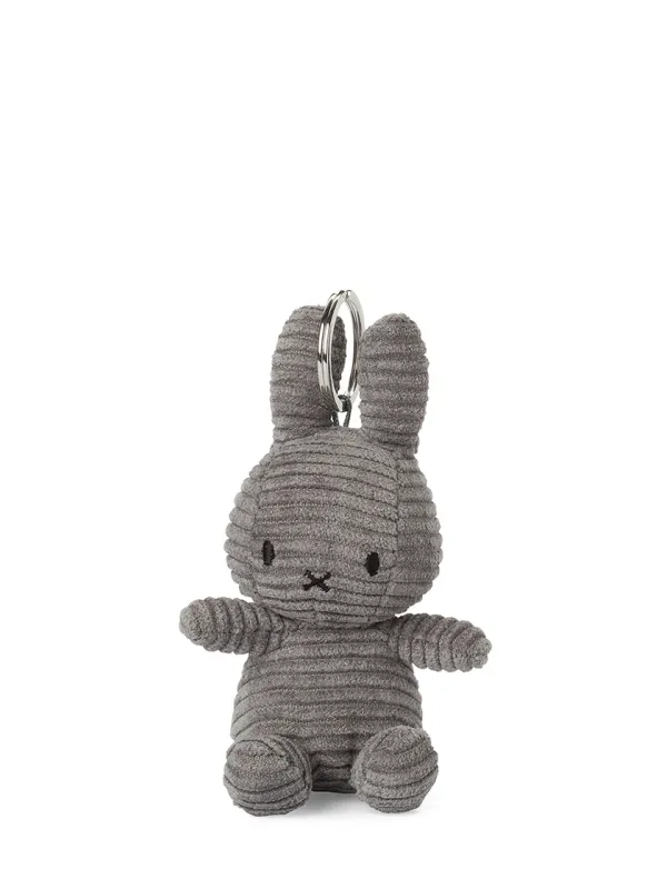 MIFFY KEYCHAIN CORDUROY | GREY