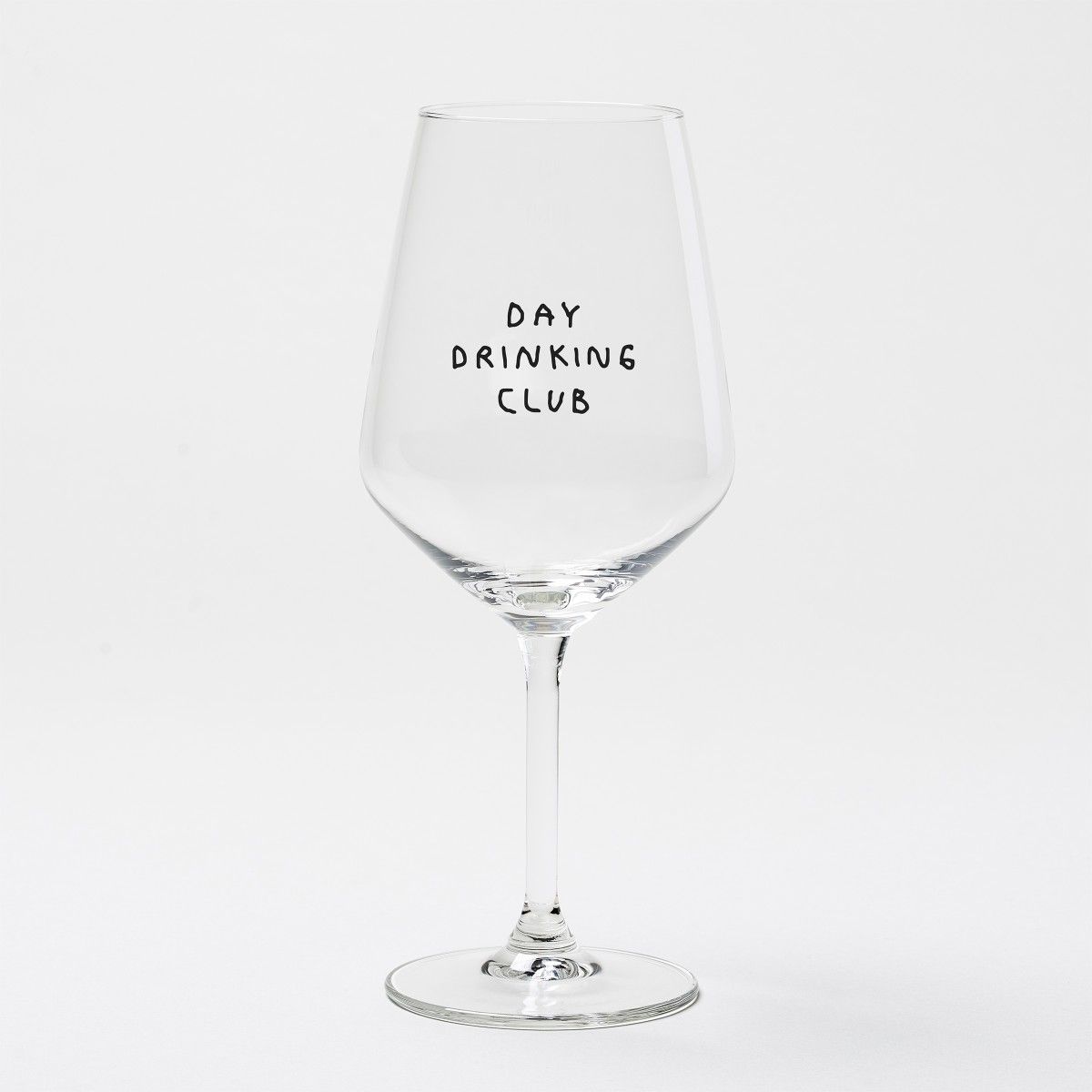 Weinglas &quot;Day Drinking Club&quot;