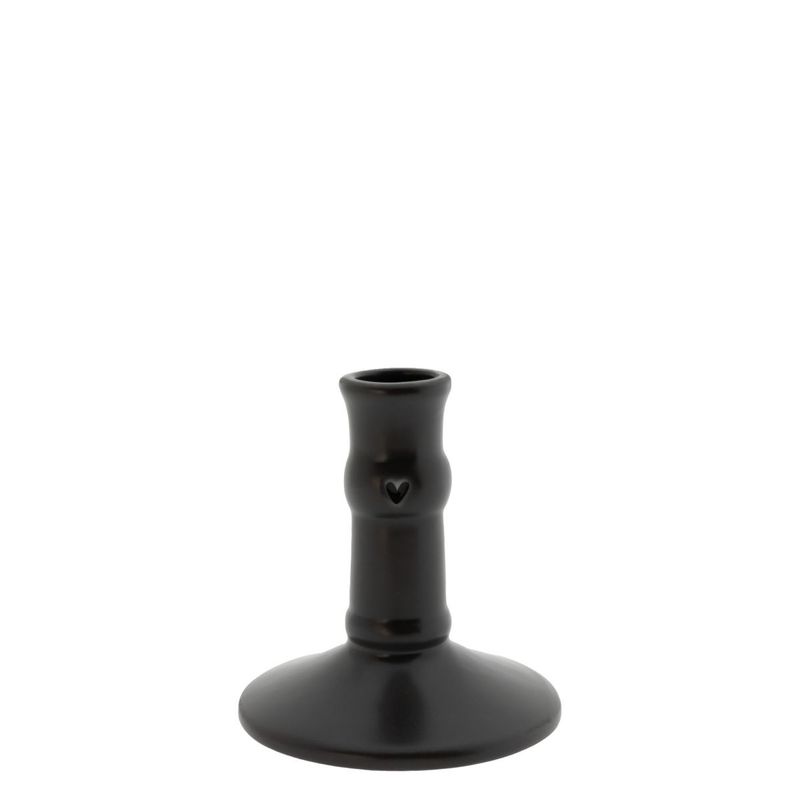 Bastion Collections Kerzenhalter schwarz H10cm