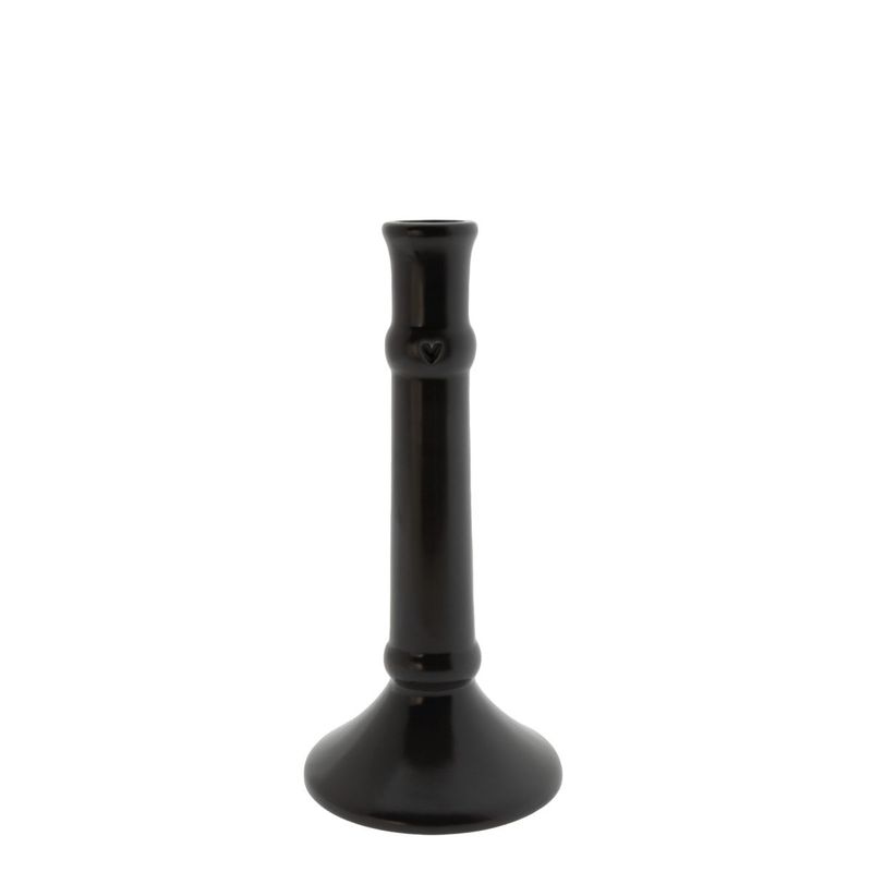 Bastion Collections Kerzenhalter schwarz H20cm